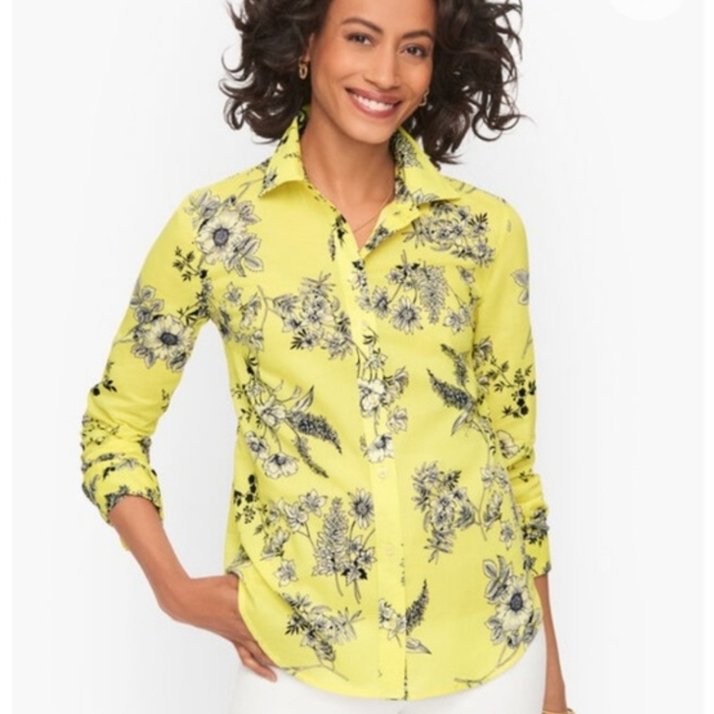 Sketched Floral Shirt
